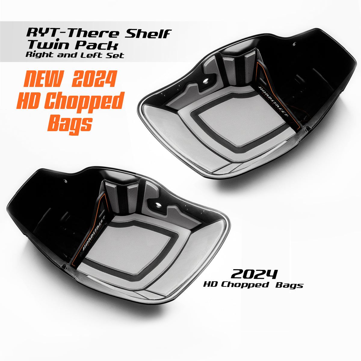 RYT-There Shelf for 2014-2023 Harley Davidson Standard and Stretched Saddle Bags