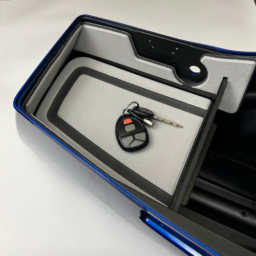RYT-There Saddle Bag Rear Shelf Kit gives easy access for keys and FOBS