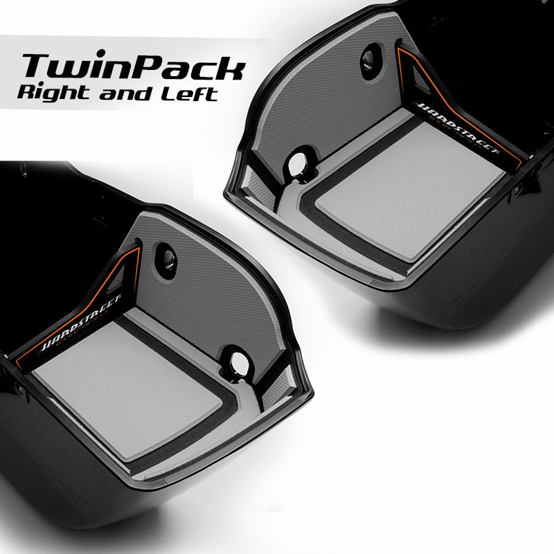 RYT-There Shelf for Indian Motorcycle Saddlebags Twin Pack