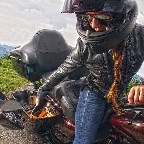 RYT-There Saddle Bag Shelf Highside single side for 2024- 2025 Harley Davidson Standard Chopped Bags